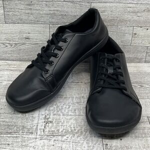 WHITIN Men's Wide Minimalist Barefoot Sneakers Black‎ Wide Toe Box Sz. 42 US 8.5